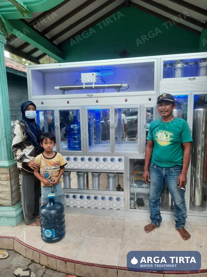 Depot air minum sistem lengkap